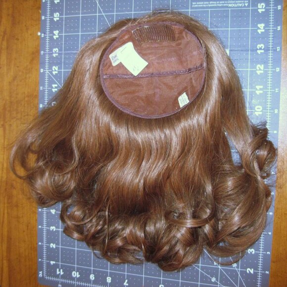 Vintage 100% Human Hair Fall from the 1970's -#10 Light Brown NEW with tags - Picture 11 of 13
